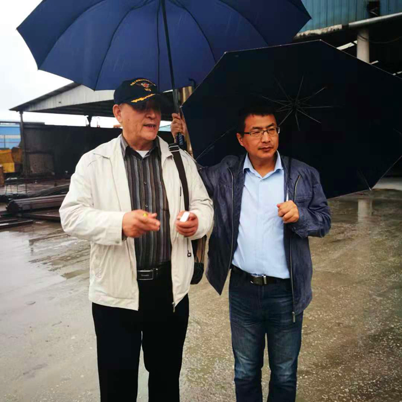 11月16日,中科院环保与生物技术专家刘长生教授来访盖特奇公司进行